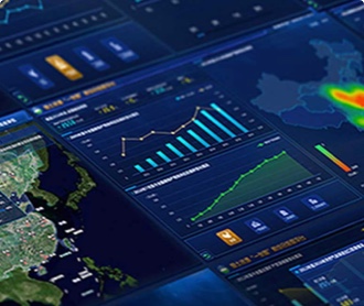 蘭亭妙微ui設計-數(shù)慧時空國土資源部大屏界面設計及前端開發(fā)