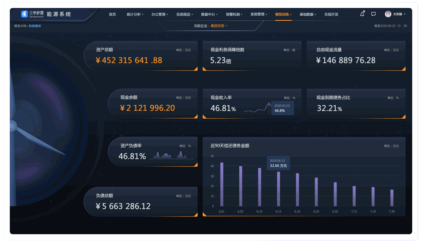 能源行業(yè)UI設計案例